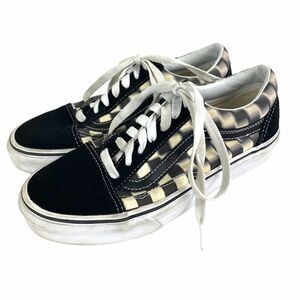 Vans Lace Up Checkered Shoes